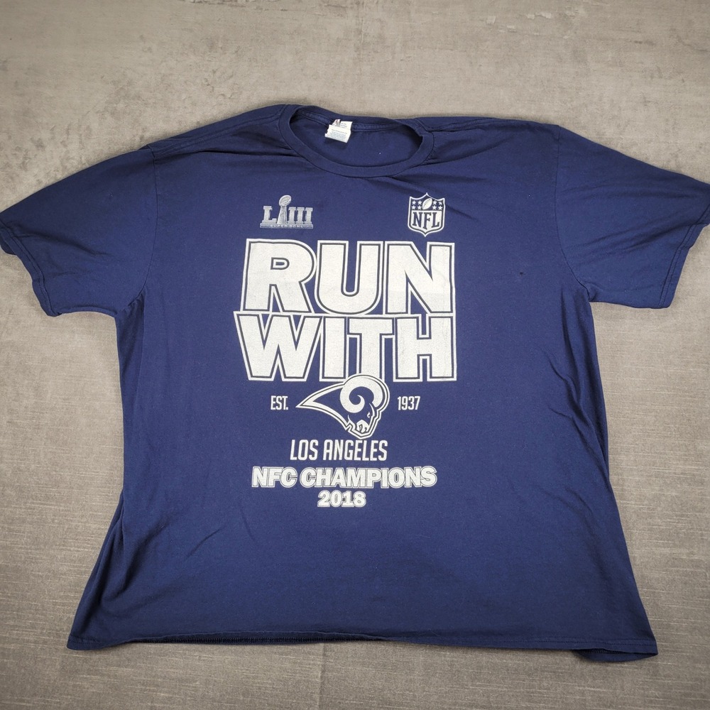 Delta NFL Los Angeles Rams Gurley II Football‎ T-Shirt 3XL